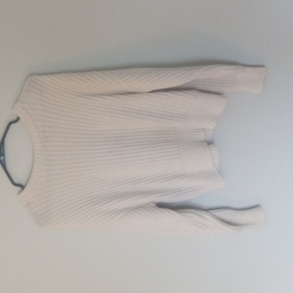 a new day Women's Cream Crew Neck Sweater
